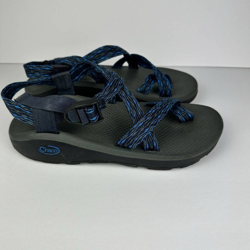 Chaco Mens Z/Cloud 2 Hiking Sandals Olas Blue Size 9 US J105763 - Picture 6 of 8